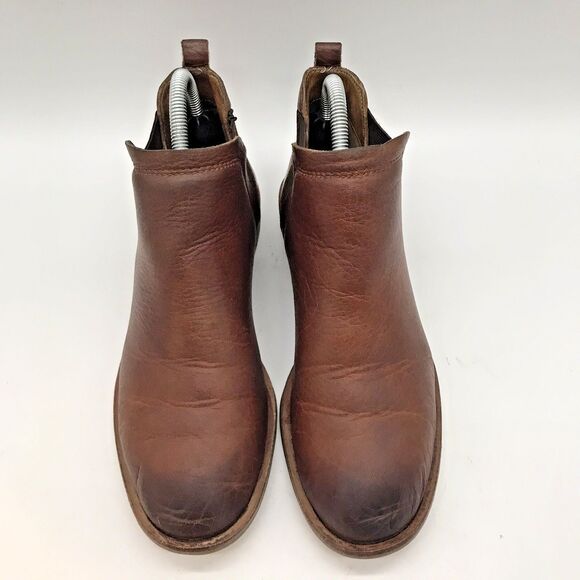 Sofft Bryanne SF0023990 Brown Leather Chelsea Ankle Boot Womens 8M Gusset Bootie - Picture 5 of 11